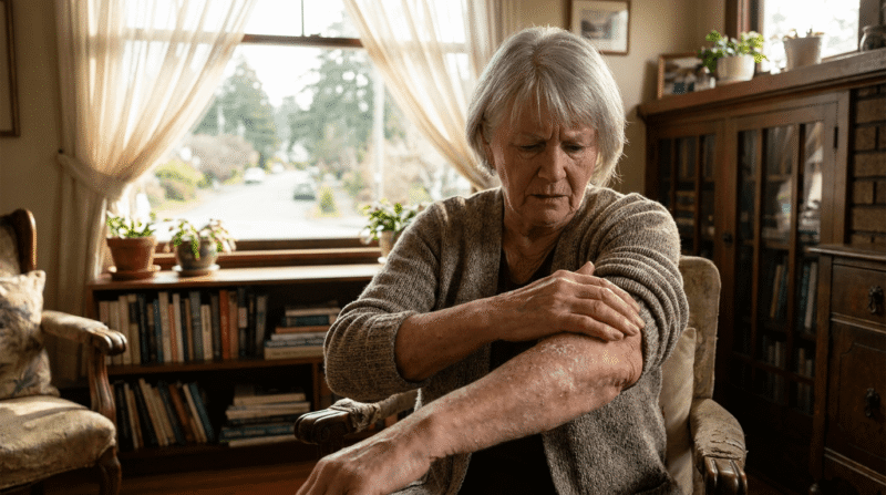 elderly dry skin Nanaimo